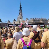 Pielgrzymi dotarli na Jasną Górę