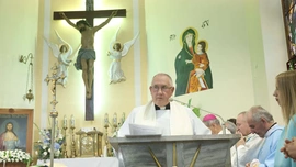 Krzyż wyłowiony z Dunajca