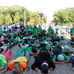 Wejście 45. Pieszej Pielgrzymki Krakowskiej na Jasną Górę - cz. 2
