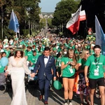 Wejście 45. Pieszej Pielgrzymki Krakowskiej na Jasną Górę - cz. 2