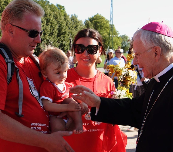 Wejście 45. Pieszej Pielgrzymki Krakowskiej na Jasną Górę - cz. 2