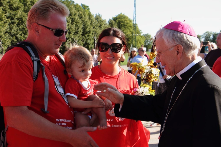 Wejście 45. Pieszej Pielgrzymki Krakowskiej na Jasną Górę - cz. 2