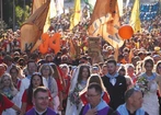 Pieszo, biegiem, rowerami – tysiące pielgrzymów docierają na Jasną Górę