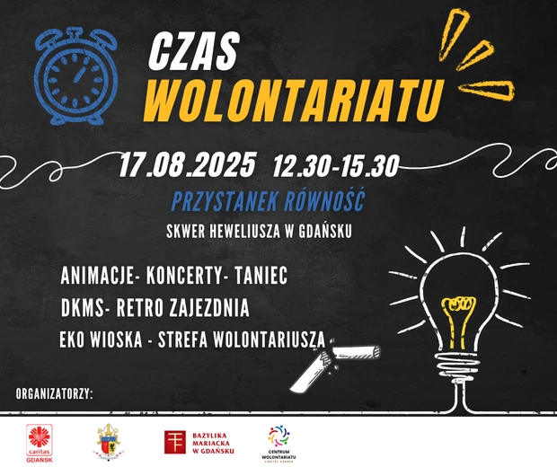 Zbliża się jarmarkowy show Caritas AG "Czas Wolontariatu"