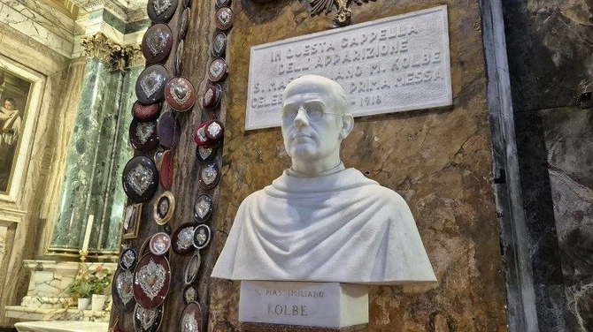 Polskie ślady św. Maksymiliana Kolbego w Rzymie