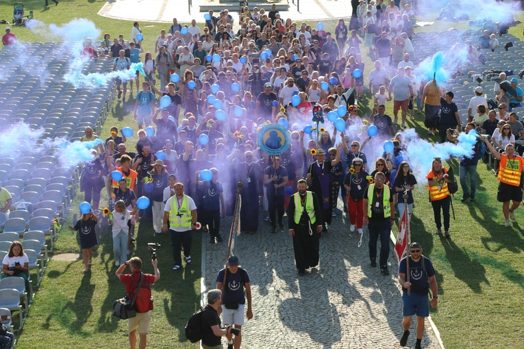 Pielgrzymka 2025. Wejście na Jasną Górę