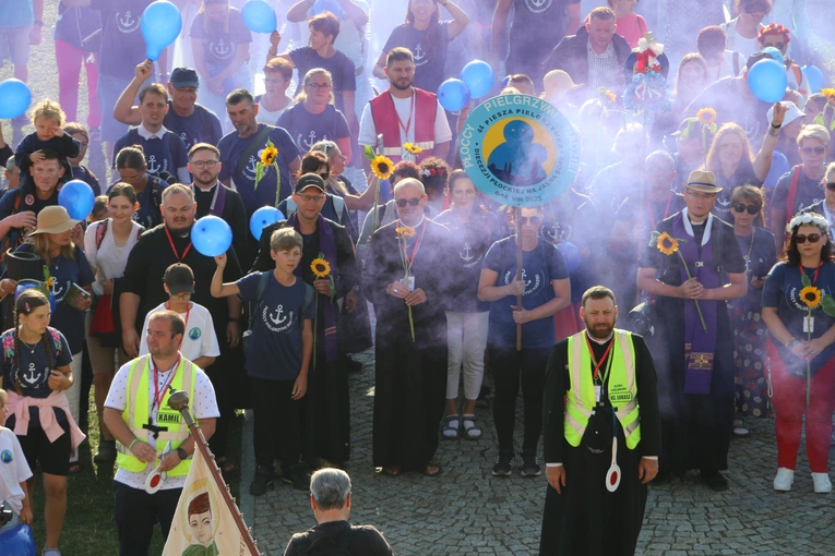 Pielgrzymka 2025. Wejście na Jasną Górę