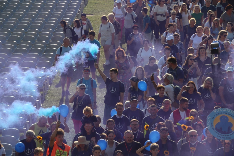 Pielgrzymka 2025. Wejście na Jasną Górę