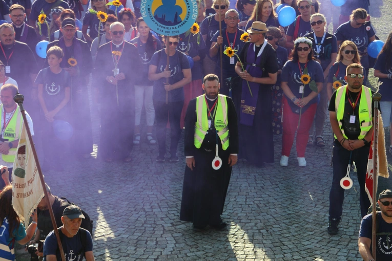 Pielgrzymka 2025. Wejście na Jasną Górę