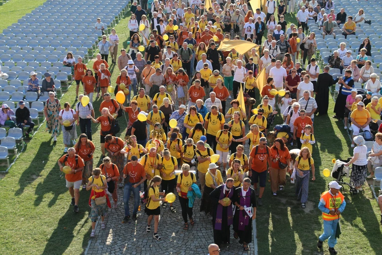 Pielgrzymka 2025. Wejście na Jasną Górę