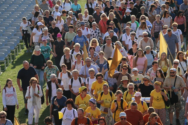 Pielgrzymka 2025. Wejście na Jasną Górę
