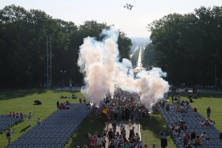 Pielgrzymka 2025. Wejście na Jasną Górę