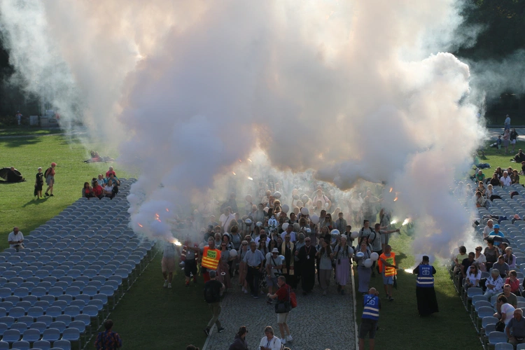 Pielgrzymka 2025. Wejście na Jasną Górę