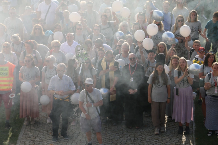 Pielgrzymka 2025. Wejście na Jasną Górę