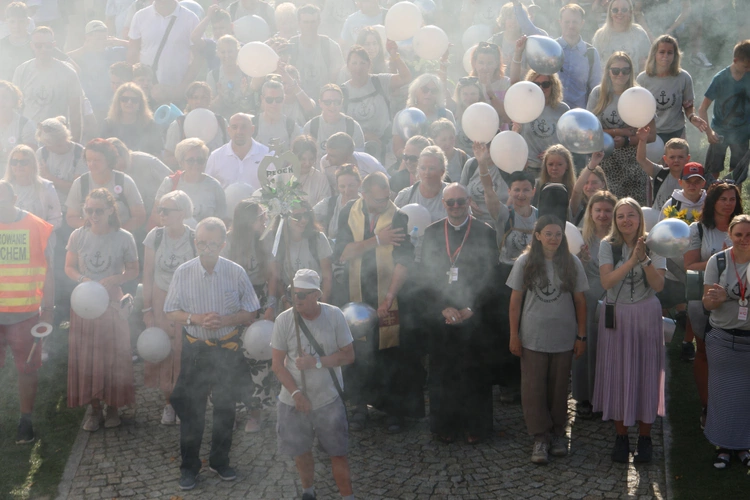Pielgrzymka 2025. Wejście na Jasną Górę