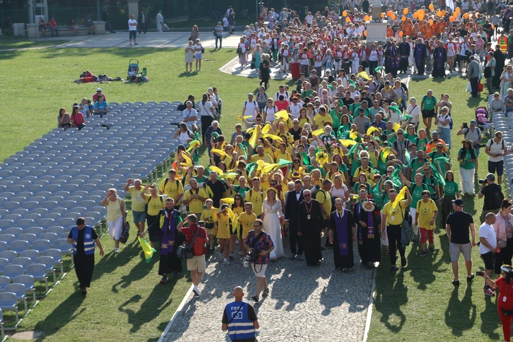 Pielgrzymka 2025. Wejście na Jasną Górę