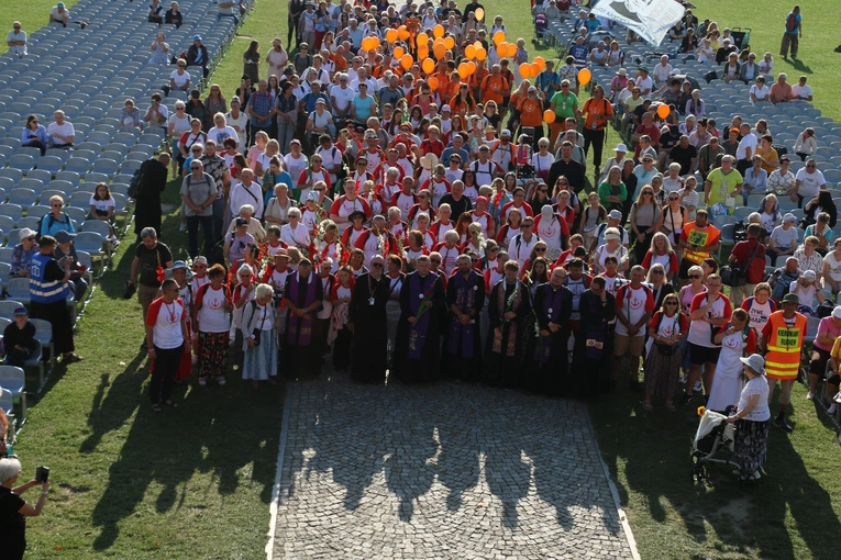 Pielgrzymka 2025. Wejście na Jasną Górę