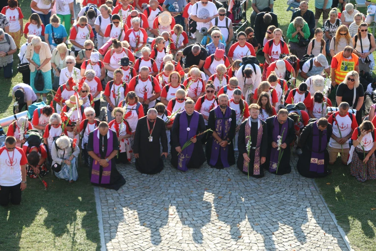 Pielgrzymka 2025. Wejście na Jasną Górę