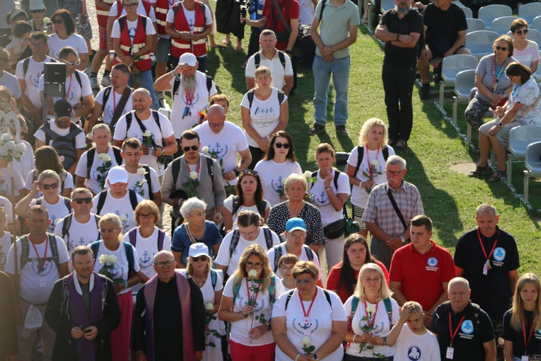 Pielgrzymka 2025. Wejście na Jasną Górę