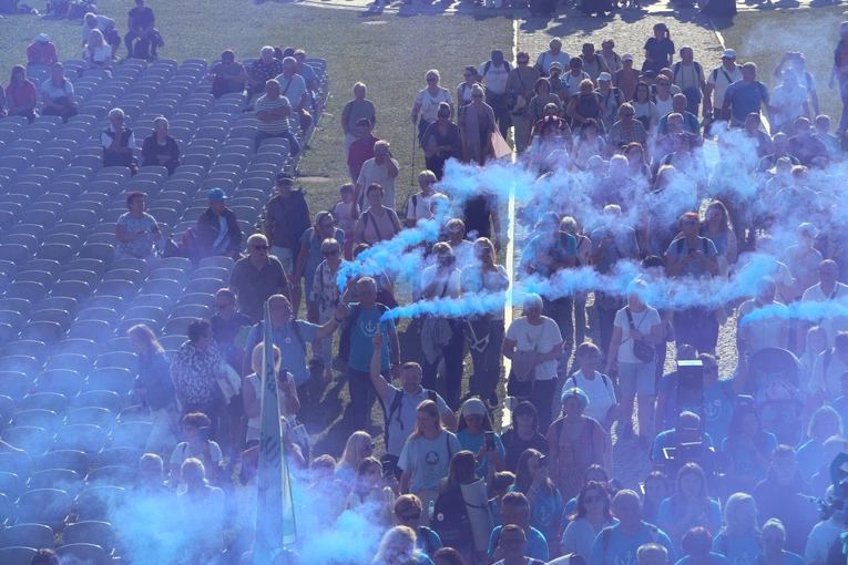 Pielgrzymka 2025. Wejście na Jasną Górę