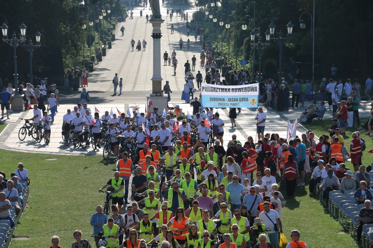 Pielgrzymka 2025. Wejście na Jasną Górę