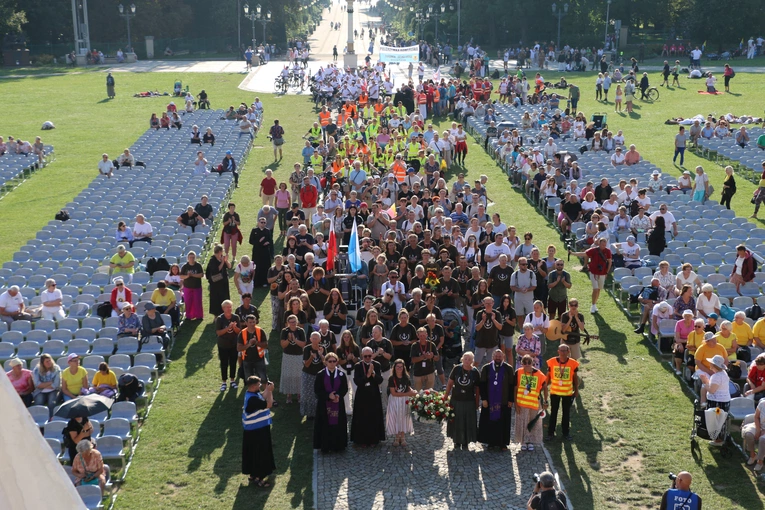 Pielgrzymka 2025. Wejście na Jasną Górę