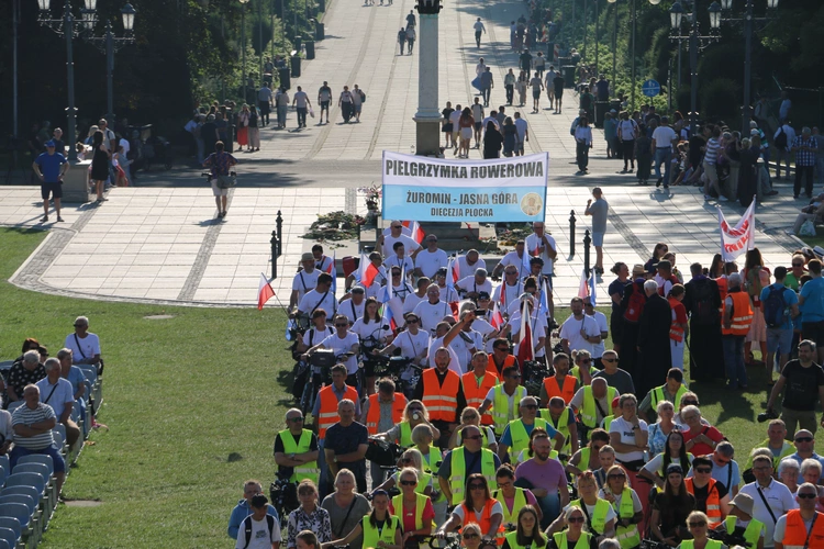 Pielgrzymka 2025. Wejście na Jasną Górę