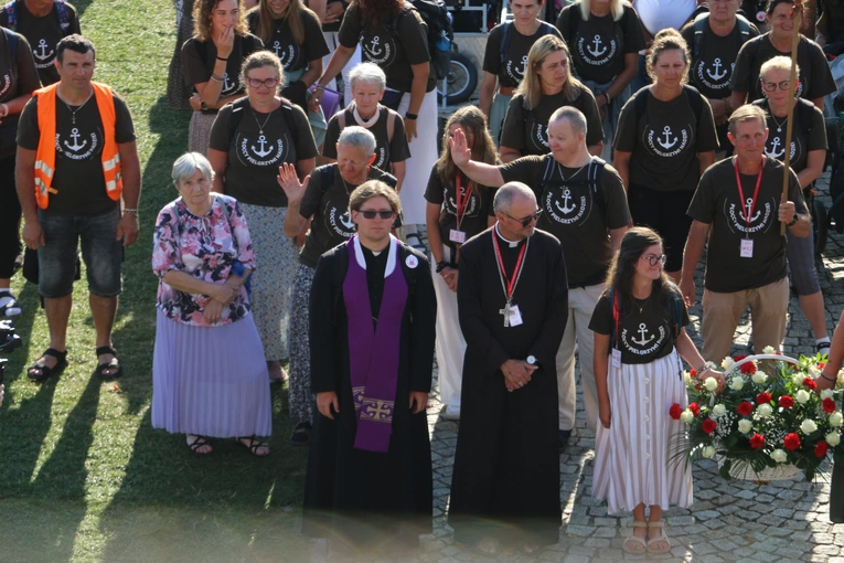 Pielgrzymka 2025. Wejście na Jasną Górę