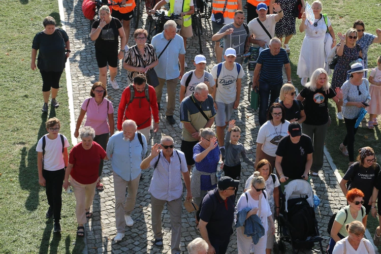 Pielgrzymka 2025. Wejście na Jasną Górę