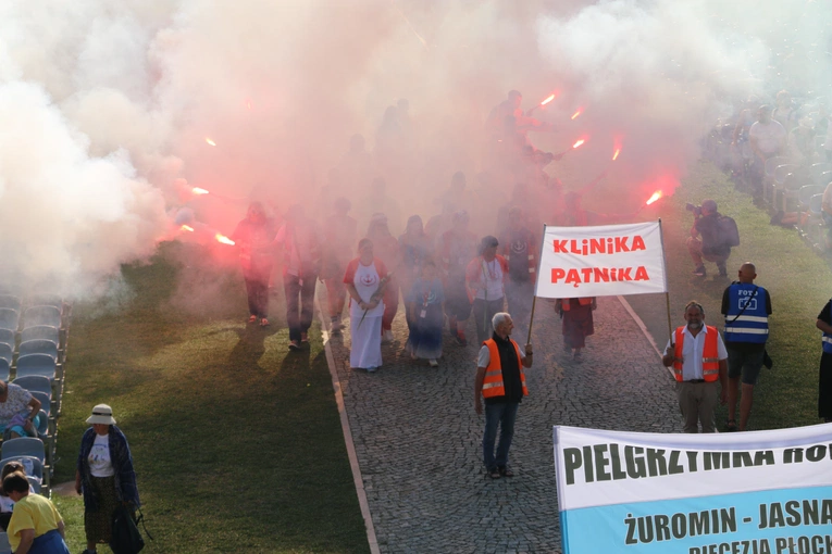 Pielgrzymka 2025. Wejście na Jasną Górę