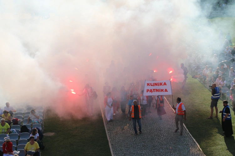 Pielgrzymka 2025. Wejście na Jasną Górę