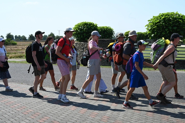 Postój obiadowy w Gwoździanach