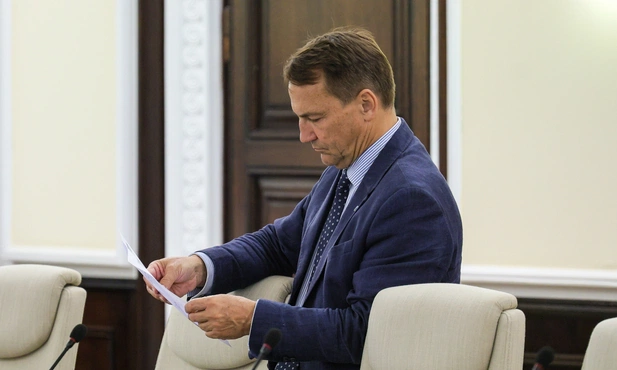 Szef polskiego MSZ, Radosław Sikorski
