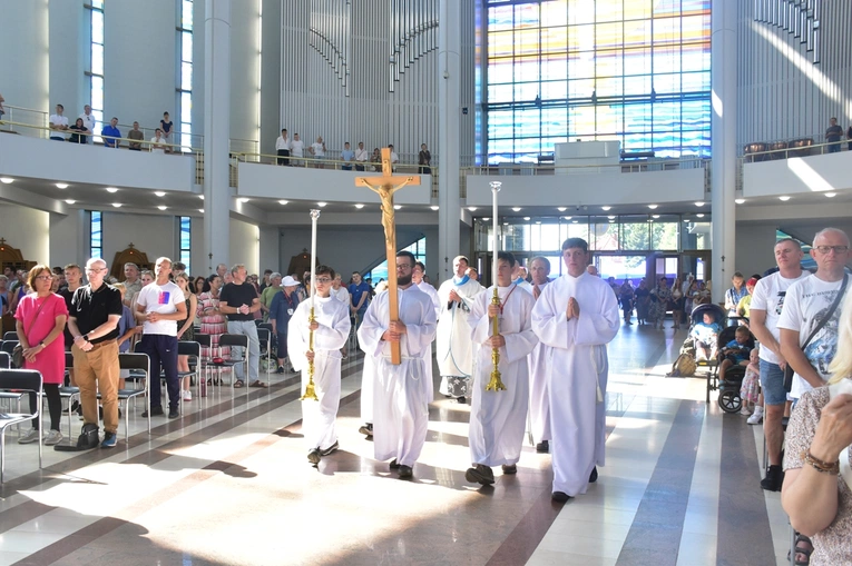 Pielgrzymi z Wrocławia dotarli do Krakowa-Łagiewnik