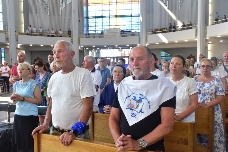 Pielgrzymi z Wrocławia dotarli do Krakowa-Łagiewnik