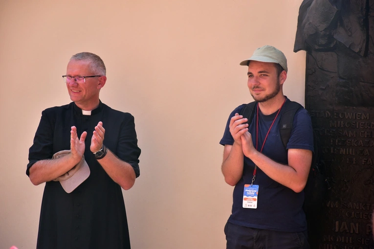 Pielgrzymi z Wrocławia dotarli do Krakowa-Łagiewnik