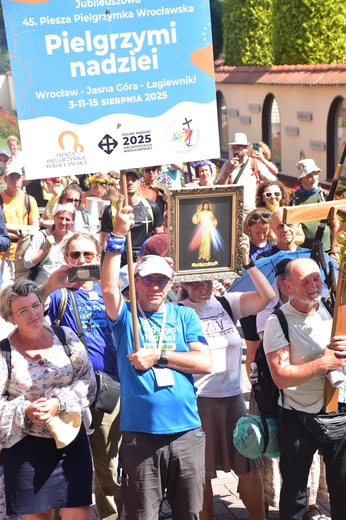 Pielgrzymi z Wrocławia dotarli do Krakowa-Łagiewnik
