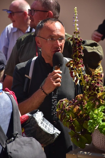 Pielgrzymi z Wrocławia dotarli do Krakowa-Łagiewnik