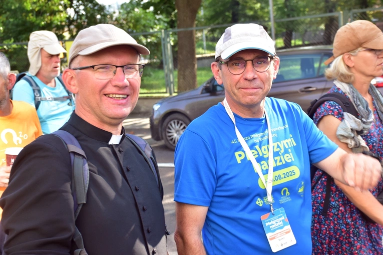 Pielgrzymi z Wrocławia dotarli do Krakowa-Łagiewnik