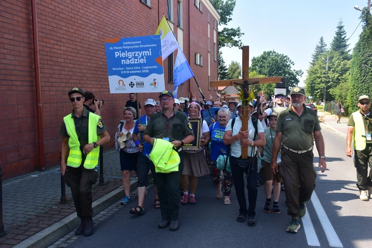 Pielgrzymi z Wrocławia dotarli do Krakowa-Łagiewnik