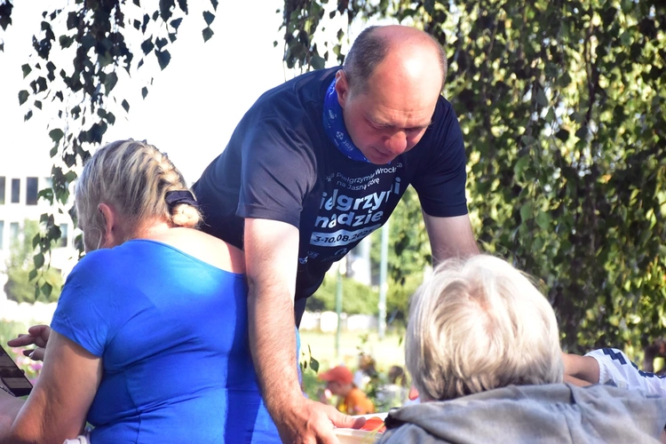 Pielgrzymi z Wrocławia dotarli do Krakowa-Łagiewnik