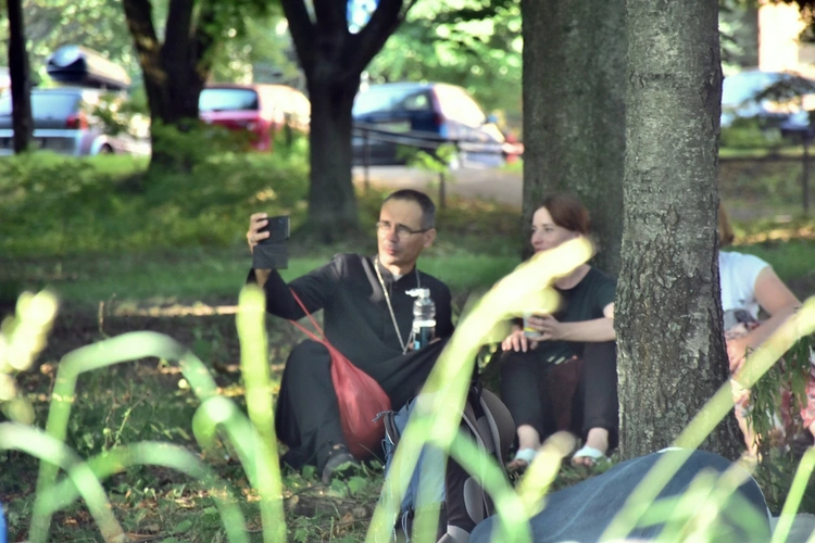 Pielgrzymi z Wrocławia dotarli do Krakowa-Łagiewnik