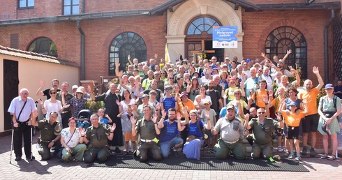 Pielgrzymi z Wrocławia dotarli do Krakowa-Łagiewnik