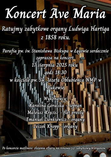 Wspólnie możemy uratować zabytkowe organy z Bukowa
