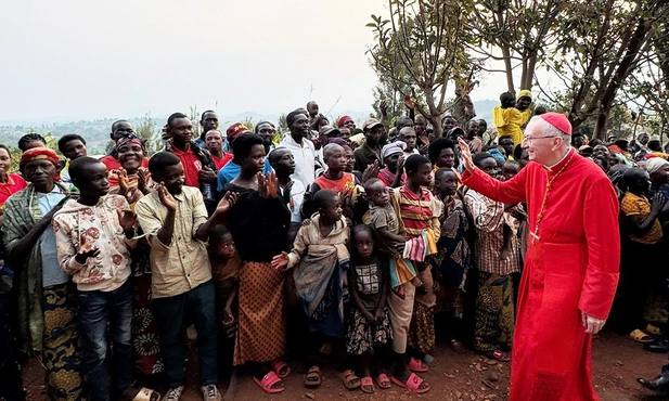 Kard. Pietro Parolin w Burundi