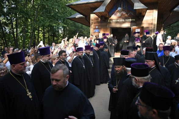 Grabarka: tysiące wiernych uczestniczą w Święcie Przemienienia Pańskiego