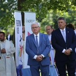 Msza św. w Proszowicach