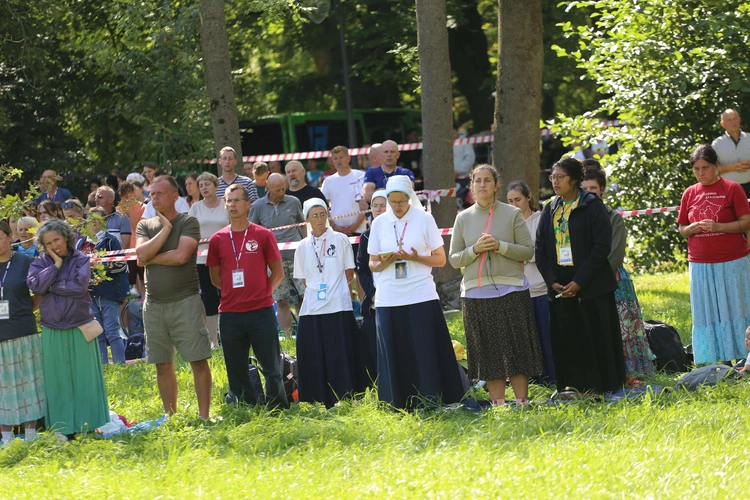 Msza św. w Proszowicach