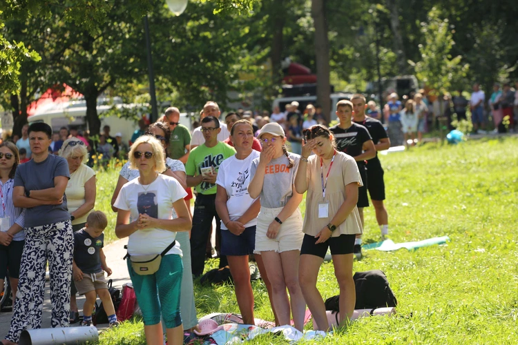 Msza św. w Proszowicach