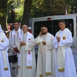 Msza św. w Proszowicach